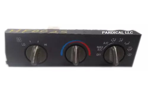 1996-2005 Chevy Astro Express GMC Savana Manual AC Heater Temperature Control used OEM climate control