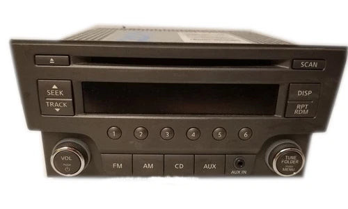 2013-2014 NISSAN SENTRA RADIO AM FM STEREO CD PLAYER RECEIVER OEM 281853RA2A used OEM radio or infotainment unit