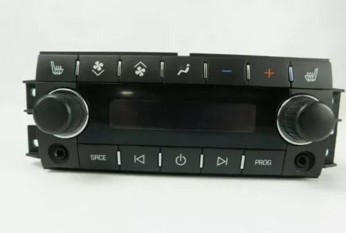 2007-2014 Cadillac Escalade OEM Center/Rear Console AC Heater And Radio Control used OEM climate control