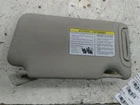 LH Driver Sun Visor w/o Illumination Gray Fits 2016 - 2019 NISSAN VERSA used OEM sun visor