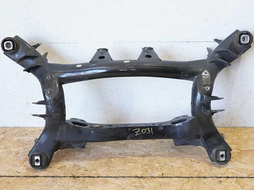 2012 - 2016 Bmw 3 Series F30 Crossmember Subframe Undercarriage K Frame Rear used OEM rear subframe and crossmember