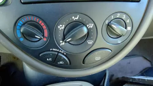2002-2004 Ford Focus AC HVAC Climate Control Switch Module Heater Dash Panel used OEM climate control