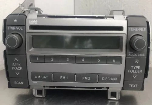 2009-2010 Toyota MATRIX XM Radio CD Disc Player Satellite Stereo 86120-02710 OEM used OEM radio or infotainment unit