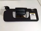 2016-2022 Toyota Tacoma Left Driver Side Sun Visor Black used OEM sun visor