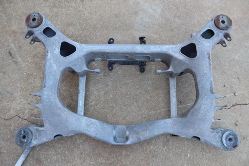 2010-2016 PORSCHE PANAMERA AWD REAR CROSSMEMBER SUBFRAME CRADLE OEM used OEM rear subframe and crossmember