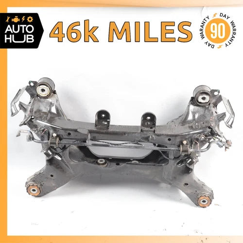 14-24 Jaguar X152 F-Type Rear Sub Frame Subframe Suspension Crossmember OEM used OEM rear subframe and crossmember