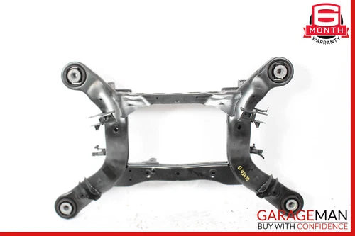 12-19 Mercedes X166 GL450 ML550 Rear Subframe Sub Cross Frame Crossmember Bar used OEM rear subframe and crossmember