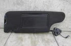 2008-2014 Dodge Challenger Left Driver Side Interior Sun Visor Black used OEM sun visor