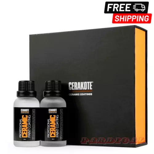 Cerakote Professional Ceramic Paint Coating for Cars,High Gloss, 2 Bottles 30 ML used OEM used OEM auto part