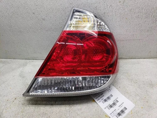 Passenger Right Tail Light Le Chrome Trim Fits 2005-2006 Toyota CAMRY used OEM tail light