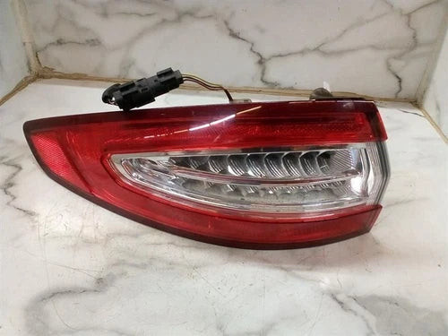 LH Tail Light Assy Quarter Panel Mount Fits FORD FUSION 2013-2016 used OEM tail light