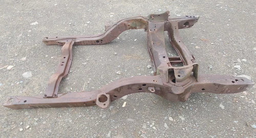 Original 1968-72 Nova Subframe Assembly OEM Rear Steer used OEM rear subframe and crossmember