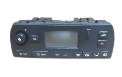 2002-2003 JAGUAR X TYPE AC HEATER TEMPERATURE CLIMATE CONTROL OEM BLACK 02 03 used OEM climate control