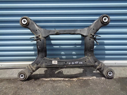 07-12 Mercedes X164 GL450 Rear Engine Sub Frame Crossmember Cradle OEM AK2205426 used OEM rear subframe and crossmember