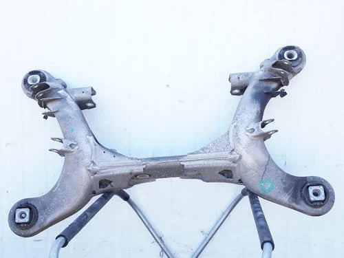 2003 - 2006 Mercedes Benz Sl Class R230 Sl500 Crossmember Undercarriage Rear Oem used OEM rear subframe and crossmember
