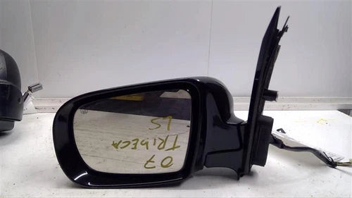 Driver Side View Mirror Power Heated Black Fits 2006-2007 Subaru TRIBECA used OEM side view mirror