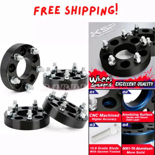 KSP 5X4.5 to 5X5 Wheel Adapters Jeep TJ to JK Wheel Adapters 5X114.3Mm to 5X127M used OEM headlight