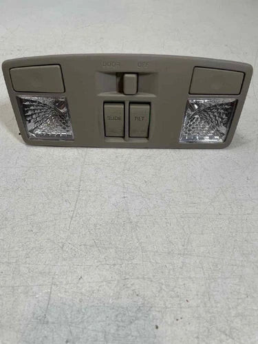 Ford Front Roof Overhead Console W Sunroof Gray Fits FORD FIESTA 2014-2019 used OEM console or armrest