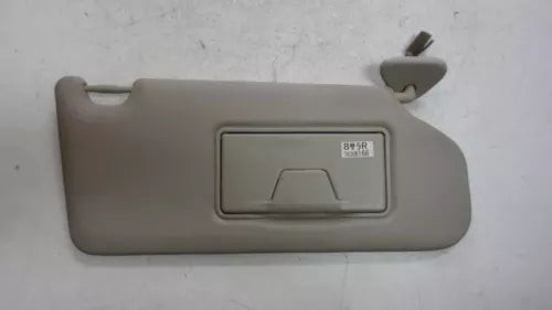 Rh Passenger Sun Visor Gray Fits MITSUBISHI OUTLANDER 2016 used OEM sun visor