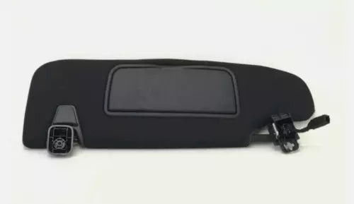2015 - 2022 FORD MUSTANG Coupe LH Driver Sun Visor Illuminated Black used OEM sun visor
