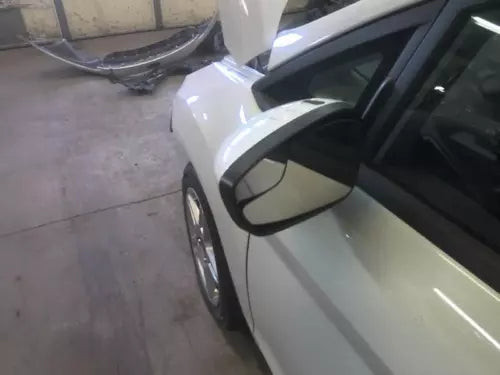 11-19 Ford Fiesta Driver Left Side View Door Mirror Assembly OEM White used OEM side view mirror