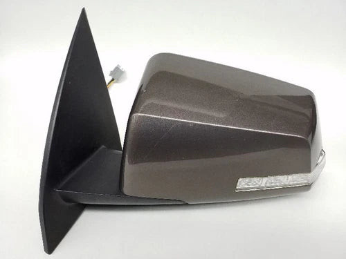 Driver Side View Mirror Power Manual Folding Brown Fits 07-08 ACADIA used OEM side view mirror