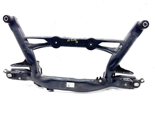 2015-2020 AUDI A3 QUATTRO REAR SUSPENSION SUBFRAME CROSSMEMBER CRADLE OEM used OEM rear subframe and crossmember