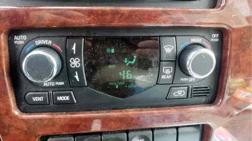 2002-2007 Buick Rendezvous Climate Control Module Panel HVAC AC Switch OEM used OEM climate control
