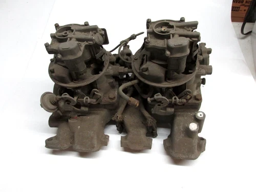 1956 Thunderbird Aluminum Y-Block 2X4 Carbs Dual Quad 312 Used OEM Intake Manifold