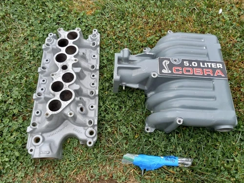 1986-1993 Ford Mustang 5.0L Cobra GT40 302 SVT EFI GT Lx - IM-OEM-20250930-00033 Used OEM Intake Manifold