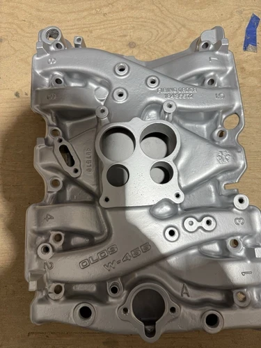 1971 72 Cutlass 442 W30 455 Aluminum Gm 407570 Gm Used OEM Intake Manifold