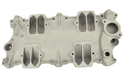 1957-1959 Gm Rochester Fuel Injection Lower 3748947 283 Sbc Used OEM Intake Manifold