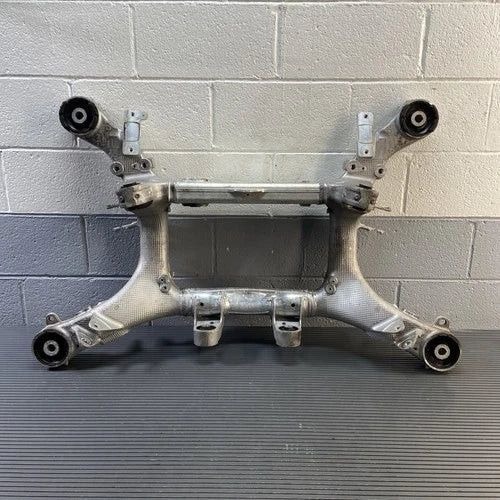 2018-2025 BMW M5 F90 M8 AWD Rear Subframe Cross Member 7857057 OEM used OEM rear subframe and crossmember