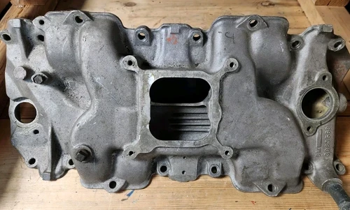 Chevrolet Gm Big Block Aluminum Intake 3963569 L78 396 LS6 454 4BBL Brl Manifold Used OEM Intake Manifold