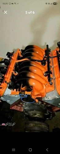Chevrolet LS6 Injectors Rail Lsx Swap Used OEM Intake Manifold