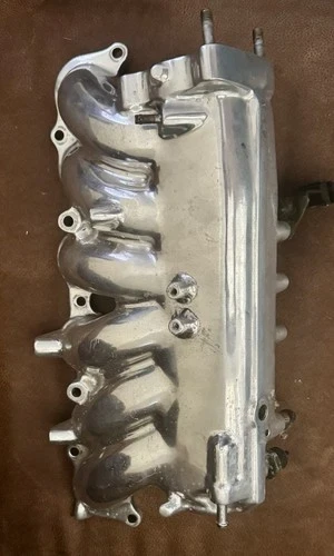 Toyota 2JZ-Gte Vvt-I Polished Used OEM Intake Manifold with Air Surge Tank, JDM