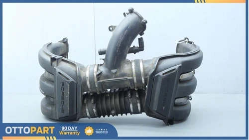 2006-2008 Porsche Cayman S Injectors Fuel Rail Used OEM Intake Manifold