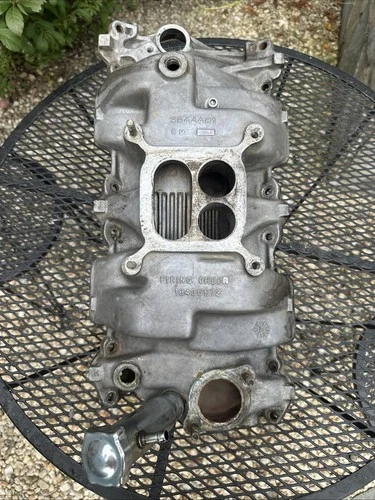 1964-1965 Gm 3844461 Aluminum 327 High Perf 365 Hp L79 Used OEM Intake Manifold 350HP