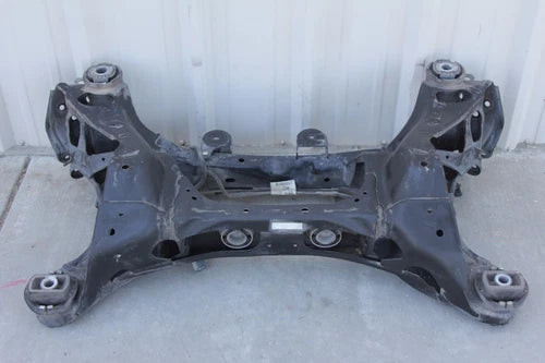 v6250 2010 - 2015 Jaguar XF XFR Rear Subframe Crossmember Suspension Cradle OEM used OEM rear subframe and crossmember