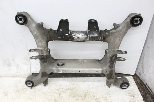 11-16 BMW F10 535i Rear Axle Subframe Crossmember Carrier Cradle OEM LM76 used OEM rear subframe and crossmember