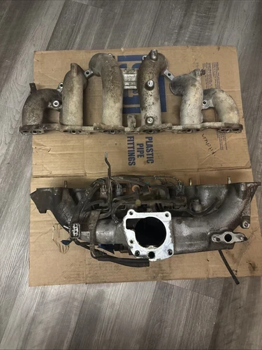 1993-1997 Toyota Land Cruiser 1FZFE Upper Lower Used OEM Intake Manifold LX450