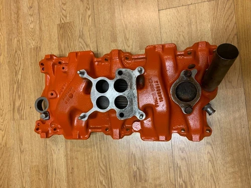 Chevrolet Corvette Cast Iron 4BBL Brl Barrel 4CARBURETOR Used OEM Intake Manifold CHEVELLE327