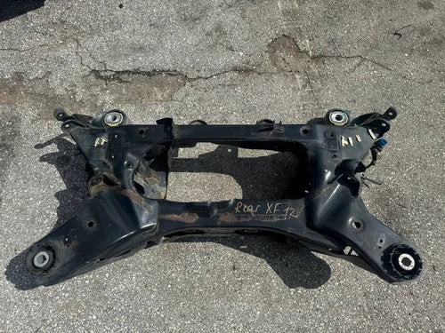 10-15 Jaguar XF Rear Suspension Subframe Crossmember C2Z13130 OEM used OEM rear subframe and crossmember