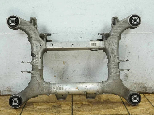 2012 - 2019 Bmw 6 Series F13 Rwd Subframe Crossmember Bracket Rear 6793803 Oem used OEM subframe bracket and support