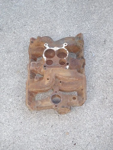 1967 Pontiac 4BBL 9786286 Gto Firebird Quadrajet Q-Jet Used OEM Intake Manifold