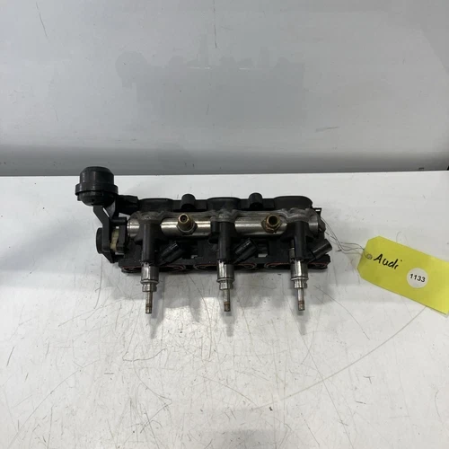 2013-2016 Audi 3.2L RH Used OEM Intake Manifold with Fuel Rail and Injectors