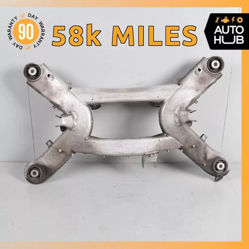 Bentley Continental Flying Spur Rear Subframe Crossmember Cross Member OEM 58k used OEM rear subframe and crossmember