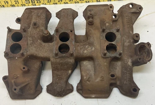 1957 Oldsmobile Gm V8 Tri Power 571145 -58 88 / 98 (WRM3C) Used OEM Intake Manifold