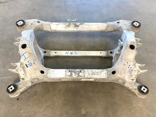 2012-2020 Tesla Model S Used OEM Rear Subframe Crossmember 6C544C used OEM rear subframe and crossmember