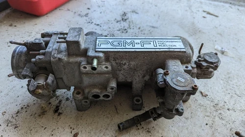 1990-1992 Honda Accord , Throttle Body, and Fitv Used OEM Intake Manifold F22A1